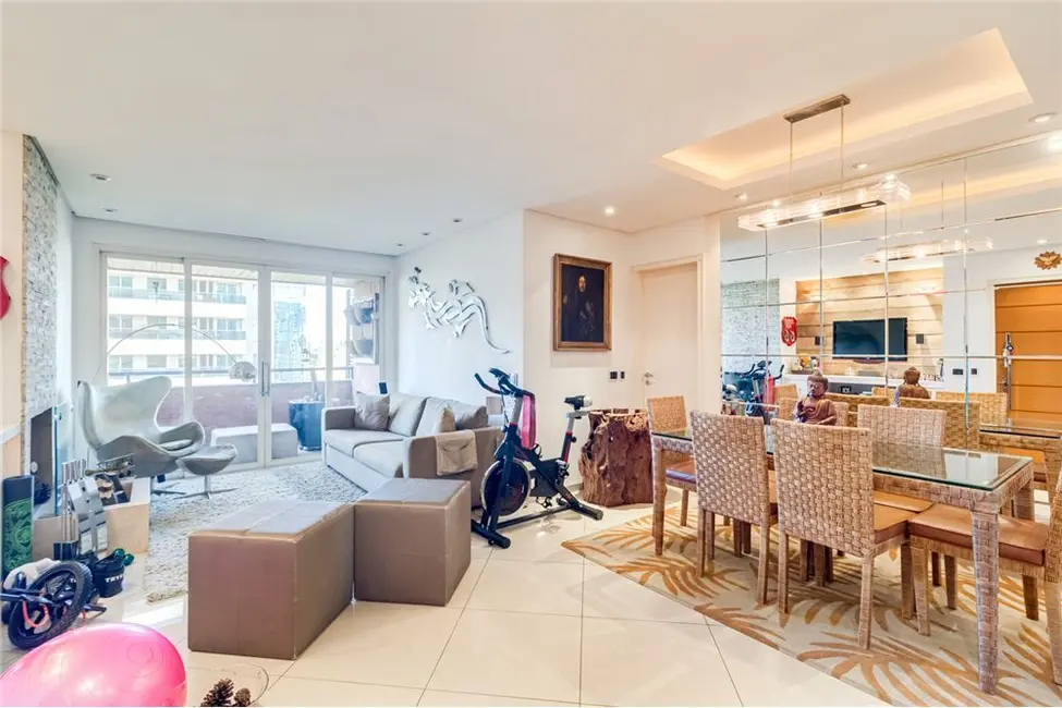 Apartamento com 3 quartos à venda, 126m2 em Brooklin Paulista, São Paulo - SP - imagem 2 Foto 2 de Apartamento com 3 quartos à venda, 126m2 em Brooklin Paulista, São Paulo - SP