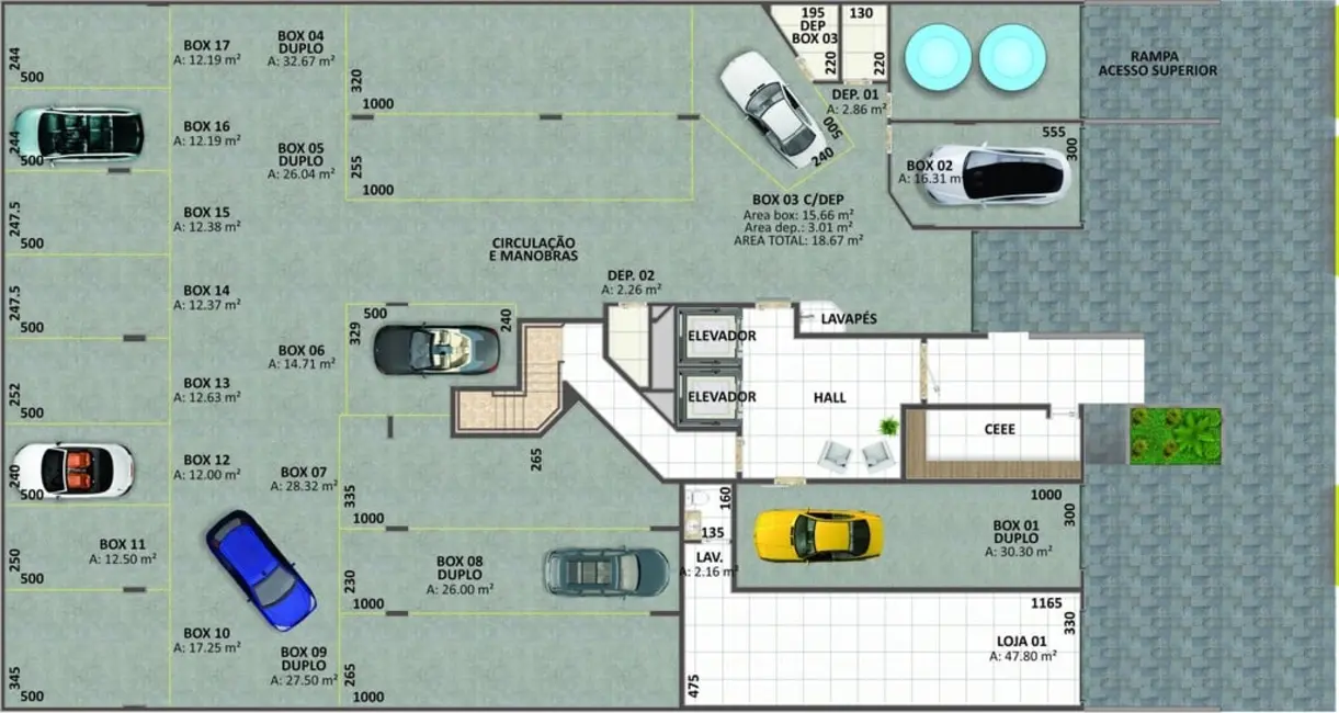 Apartamento com 3 quartos à venda, 89m2 em Capao Da Canoa - RS - imagem 7 Foto 7 de Apartamento com 3 quartos à venda, 89m2 em Capao Da Canoa - RS
