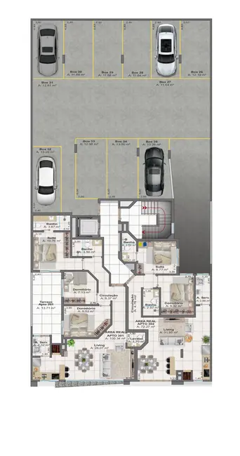 Foto 7 de Apartamento com 2 quartos à venda, 59m2 em Capao Da Canoa - RS