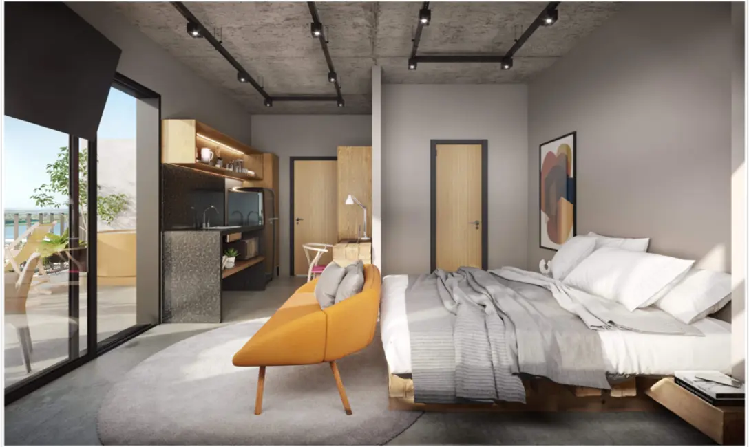 Foto 5 de Apartamento com 1 quarto à venda, 21m2 em Floresta, Porto Alegre - RS