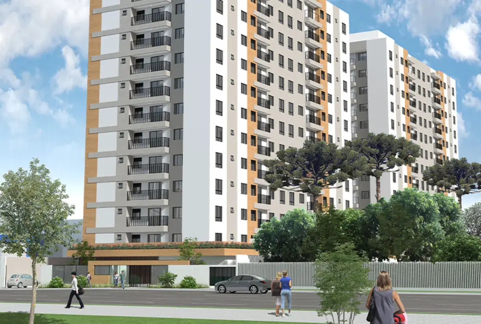 Foto 2 de Apartamento com 2 quartos à venda, 67m2 em Pinheirinho, Curitiba - PR