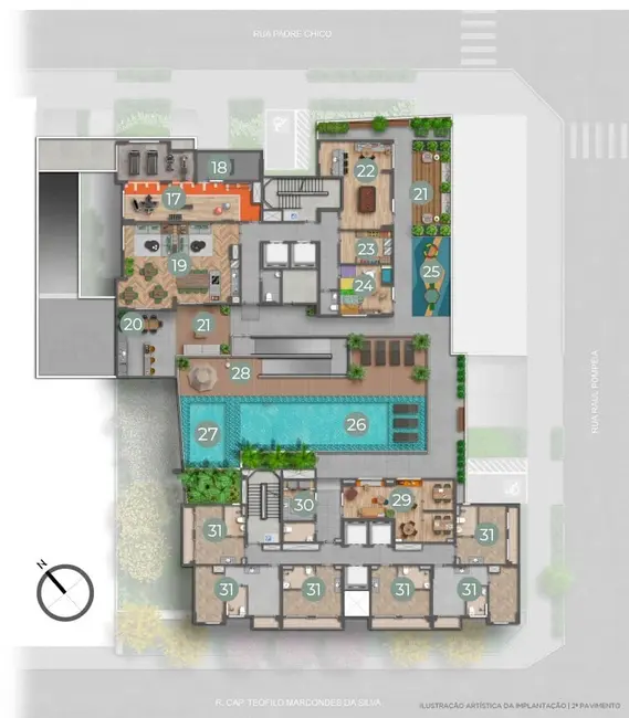 Apartamento com 1 quarto à venda, 35m2 em Perdizes, São Paulo - SP - imagem 8 Foto 8 de Apartamento com 1 quarto à venda, 35m2 em Perdizes, São Paulo - SP