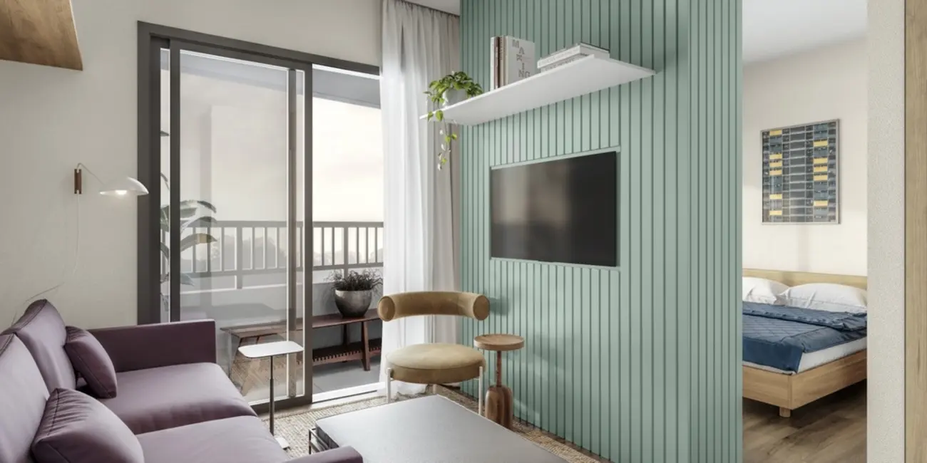 Apartamento com 1 quarto à venda, 24m2 em Vila Madalena, São Paulo - SP - imagem 9 Foto 9 de Apartamento com 1 quarto à venda, 24m2 em Vila Madalena, São Paulo - SP