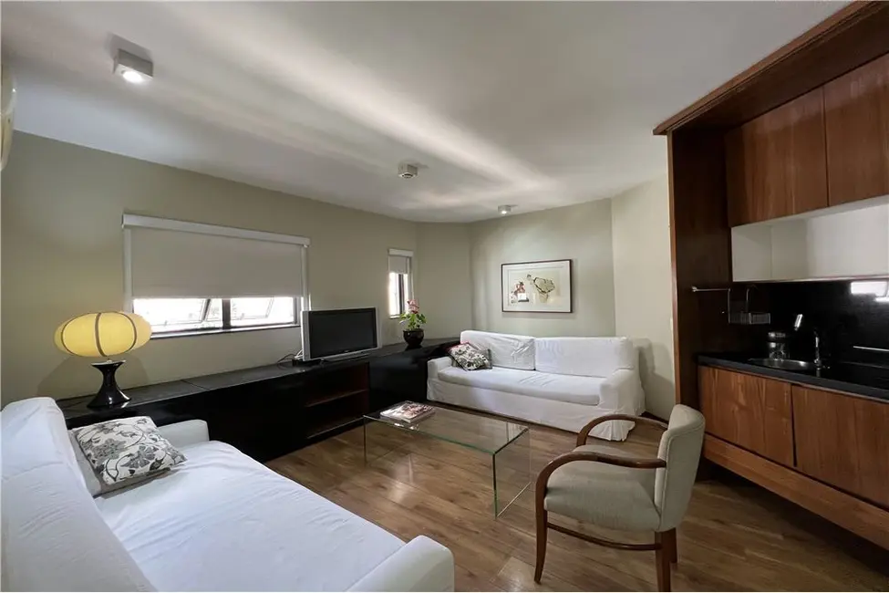 Foto 4 de Apartamento com 1 quarto à venda, 45m2 em Jardim Paulistano, São Paulo - SP