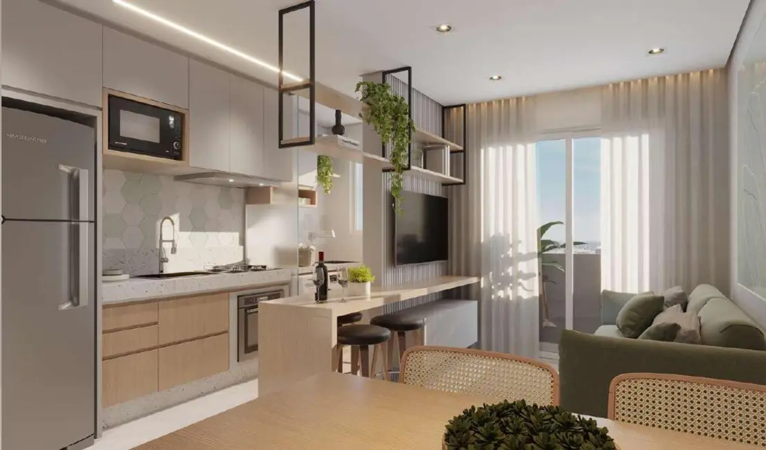 Foto 4 de Apartamento com 2 quartos à venda, 49m2 em Medeiros, Jundiai - SP