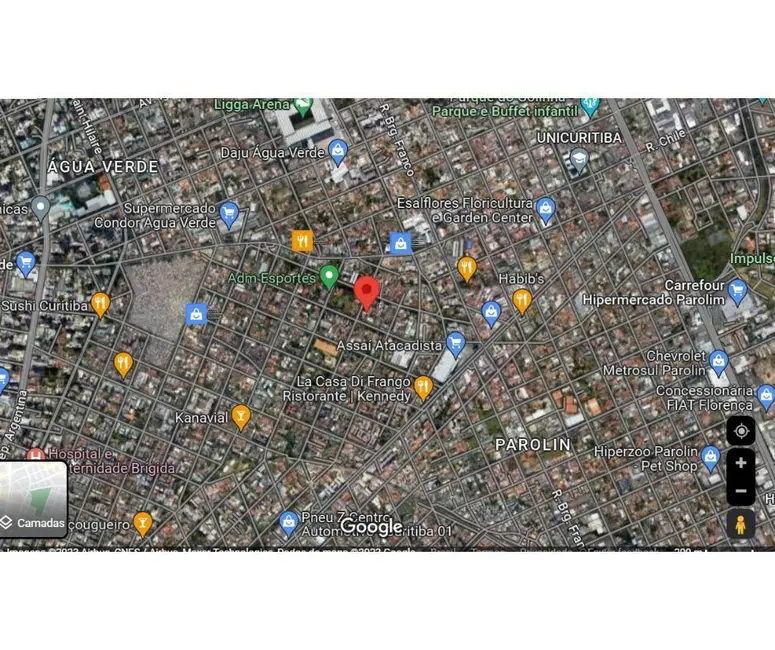 Terreno / Lote à venda, 429m2 em Água Verde, Curitiba - PR - imagem 3 Foto 3 de Terreno / Lote à venda, 429m2 em Água Verde, Curitiba - PR