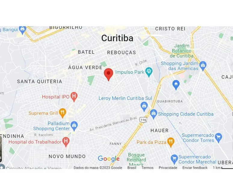 Terreno / Lote à venda, 429m2 em Água Verde, Curitiba - PR - imagem 4 Foto 4 de Terreno / Lote à venda, 429m2 em Água Verde, Curitiba - PR