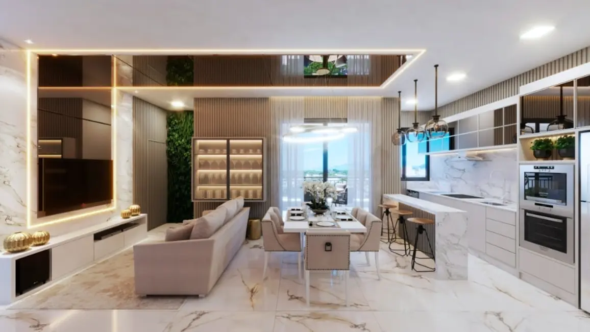 Foto 3 de Apartamento com 2 quartos à venda, 71m2 em Bombinhas - SC