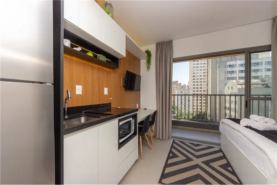 Apartamento com 1 quarto à venda, 22m2 em Consolação, São Paulo - SP - imagem 6 Foto 6 de Apartamento com 1 quarto à venda, 22m2 em Consolação, São Paulo - SP