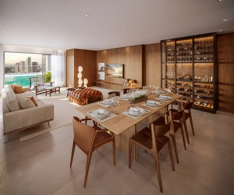 Apartamento com 4 quartos à venda, 388m2 em Setor Bueno, Goiania - GO - imagem 8 Foto 8 de Apartamento com 4 quartos à venda, 388m2 em Setor Bueno, Goiania - GO