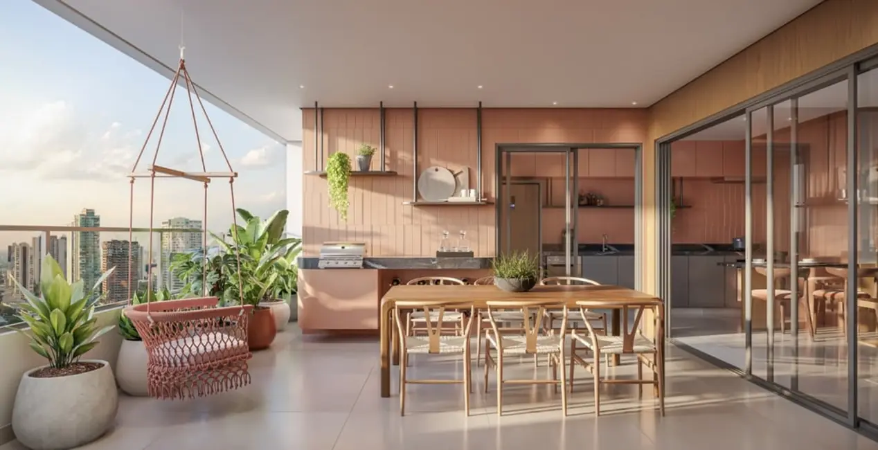 Apartamento com 3 quartos à venda, 116m2 em Setor Bueno, Goiania - GO - imagem 9 Foto 9 de Apartamento com 3 quartos à venda, 116m2 em Setor Bueno, Goiania - GO