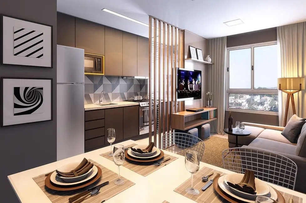 Apartamento com 1 quarto à venda, 28m2 em Pousada dos Bandeirantes, Carapicuiba - SP - imagem 3 Foto 3 de Apartamento com 1 quarto à venda, 28m2 em Pousada dos Bandeirantes, Carapicuiba - SP