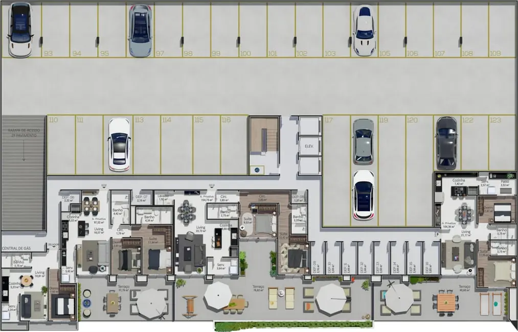 Foto 6 de Apartamento com 2 quartos à venda, 85m2 em Capao Da Canoa - RS