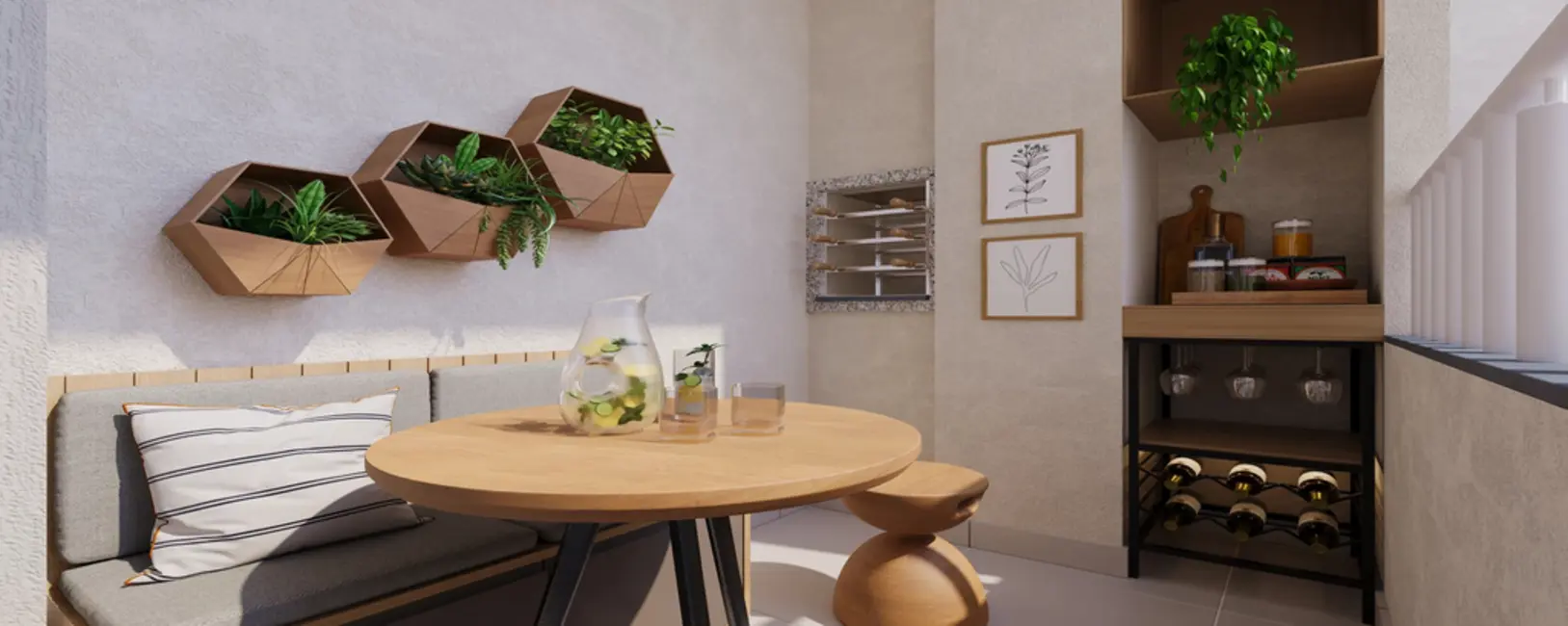 Apartamento com 2 quartos à venda, 53m2 em Jardim Janaína, Biguacu - SC - imagem 3 Foto 3 de Apartamento com 2 quartos à venda, 53m2 em Jardim Janaína, Biguacu - SC