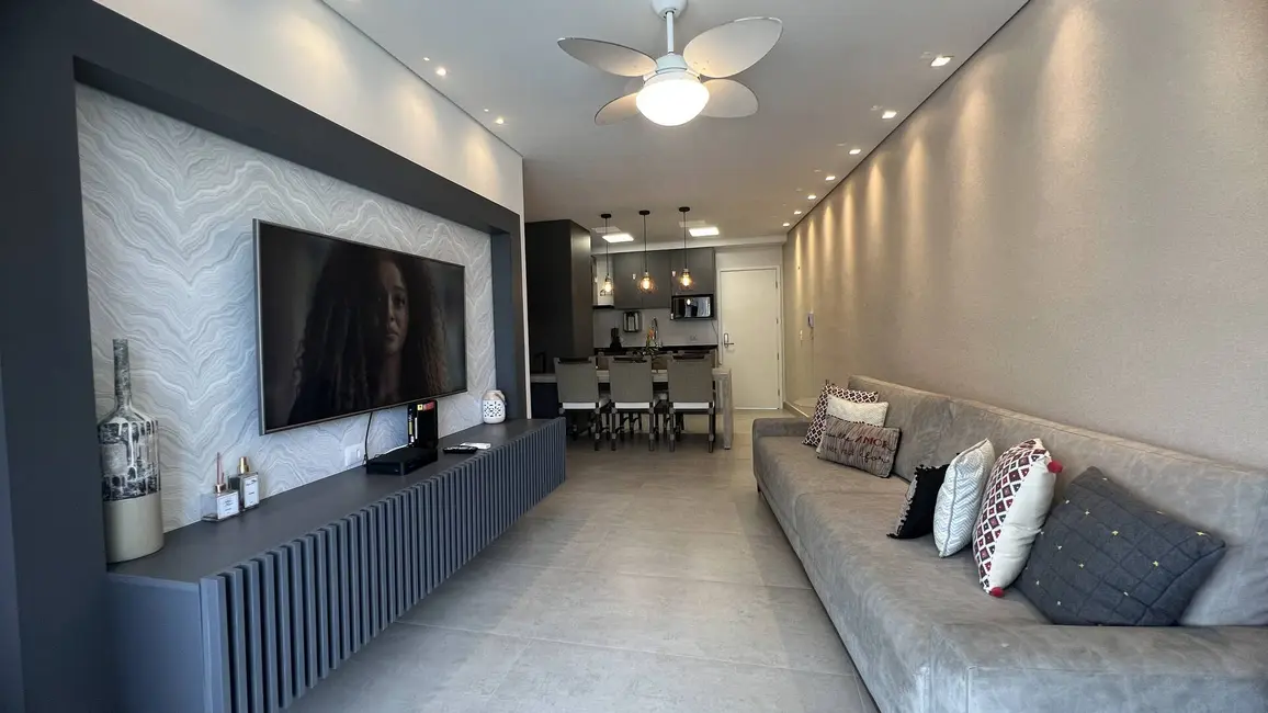 Foto 6 de Apartamento com 3 quartos à venda e para alugar, 113m2 em Riviera de São Lourenço, Bertioga - SP