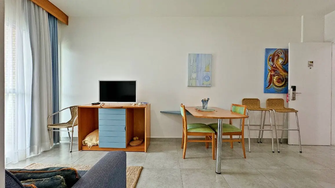 Foto 5 de Loft / Flat com 1 quarto à venda, 38m2 em Riviera de São Lourenço, Bertioga - SP