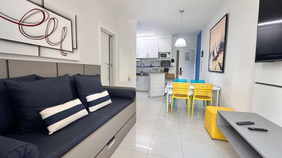 Foto 1 de Loft / Flat com 1 quarto à venda, 38m2 em Riviera de São Lourenço, Bertioga - SP