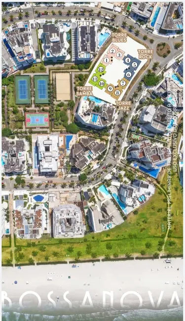 Foto 2 de Apartamento com 3 quartos à venda, 148m2 em Riviera de São Lourenço, Bertioga - SP