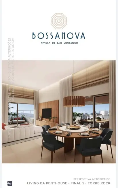 Foto 4 de Apartamento com 3 quartos à venda, 148m2 em Riviera de São Lourenço, Bertioga - SP