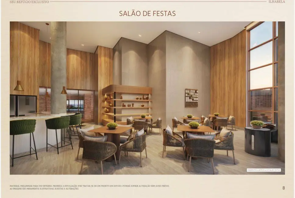 Foto 3 de Apartamento com 3 quartos à venda, 160m2 em Riviera de São Lourenço, Bertioga - SP