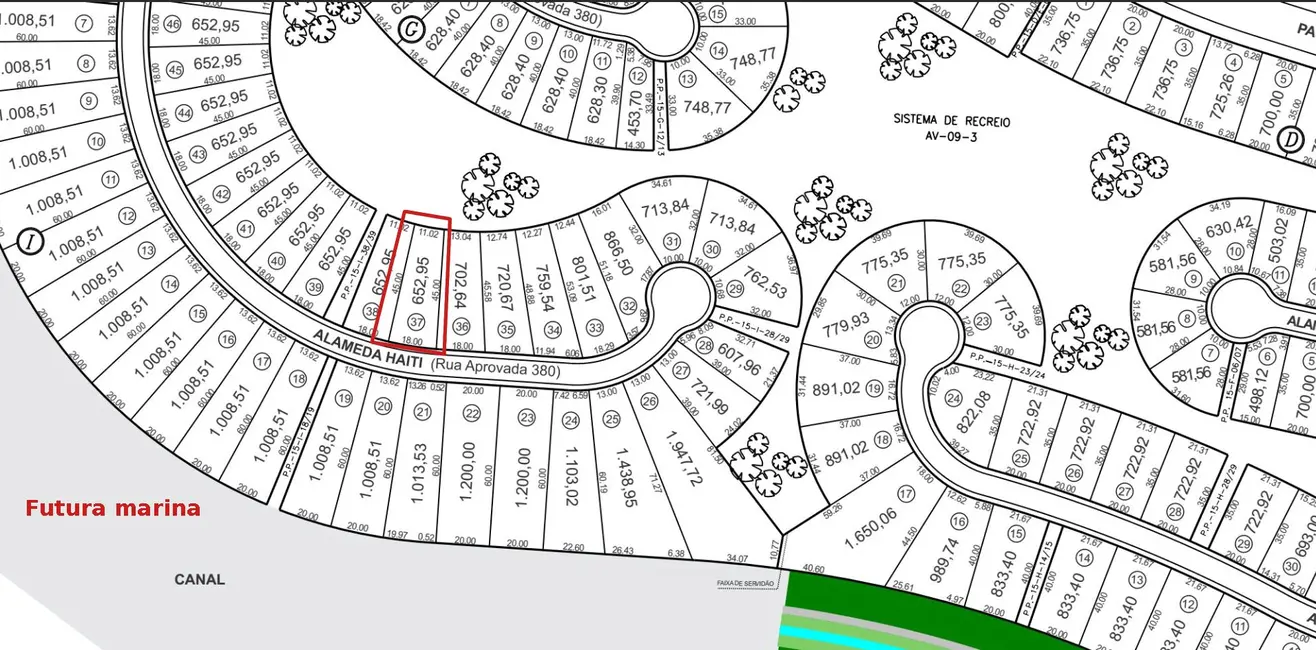 Foto 1 de Terreno / Lote à venda, 653m2 em Bertioga - SP