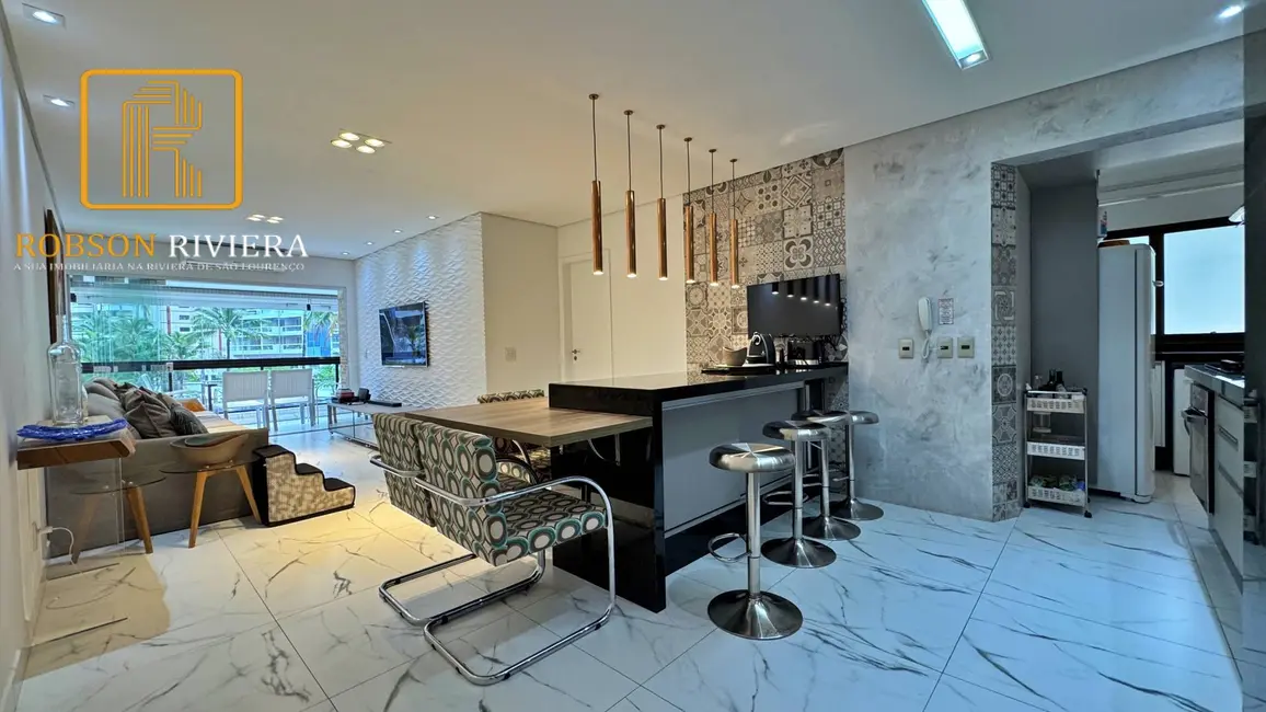 Foto 6 de Apartamento com 4 quartos à venda, 134m2 em Riviera de São Lourenço, Bertioga - SP