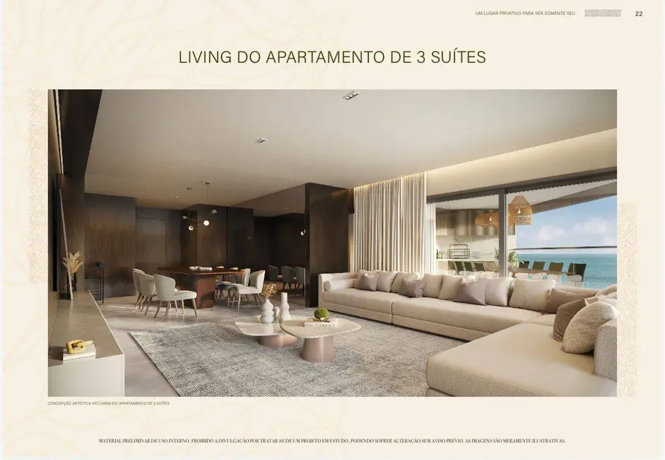 Foto 2 de Apartamento com 4 quartos à venda, 233m2 em Riviera de São Lourenço, Bertioga - SP