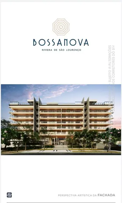 Foto 1 de Apartamento com 3 quartos à venda, 112m2 em Riviera de São Lourenço, Bertioga - SP