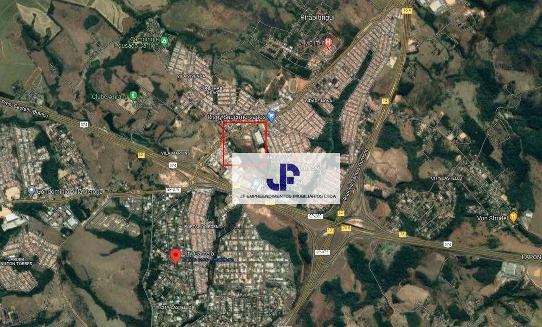 Foto 3 de Sala Comercial à venda, 4033m2 em Vila Martins, Itu - SP