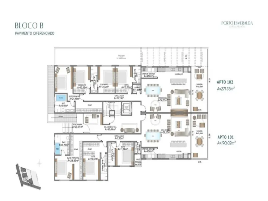 Apartamento com 4 quartos à venda, 230m2 em Praia do Estaleiro, Balneario Camboriu - SC - imagem 4 Foto 4 de Apartamento com 4 quartos à venda, 230m2 em Praia do Estaleiro, Balneario Camboriu - SC