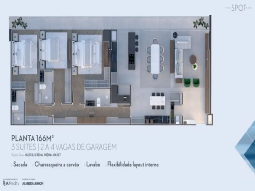 Apartamento com 2 quartos à venda, 83m2 em Estados, Balneario Camboriu - SC - imagem 8 Foto 8 de Apartamento com 2 quartos à venda, 83m2 em Estados, Balneario Camboriu - SC