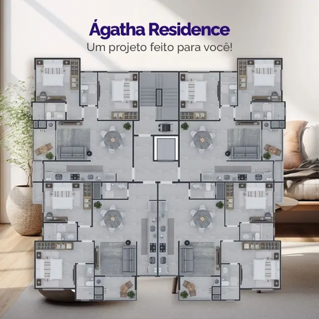 Foto 3 de Apartamento com 2 quartos à venda, 72m2 em Vila Real, Balneario Camboriu - SC