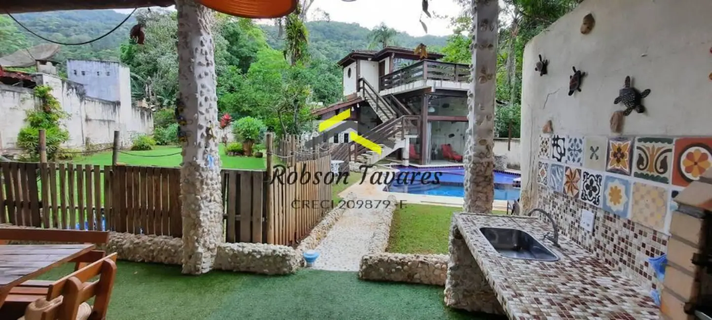 Foto 4 de Casa com 4 quartos à venda e para alugar, 245m2 em Tabatinga, Caraguatatuba - SP