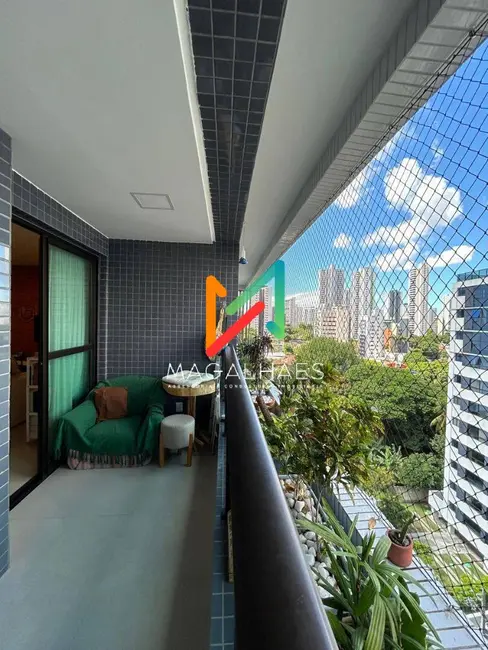 Foto 3 de Apartamento com 2 quartos para alugar, 64m2 em Monteiro, Recife - PE