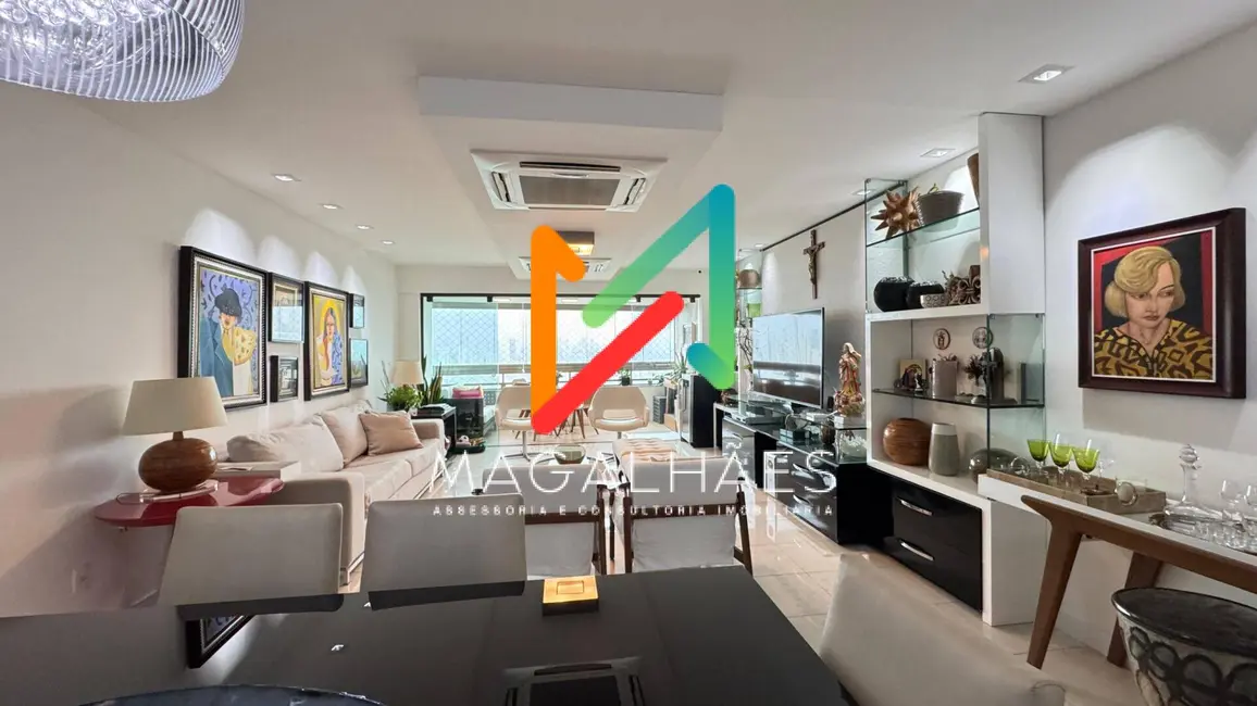 Foto 2 de Apartamento com 4 quartos à venda, 183m2 em Poço, Recife - PE