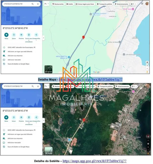 Terreno / Lote à venda, 30793m2 em Comportas, Jaboatao Dos Guararapes - PE - imagem 6 Foto 6 de Terreno / Lote à venda, 30793m2 em Comportas, Jaboatao Dos Guararapes - PE