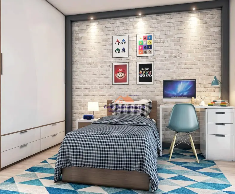 Apartamento com 3 quartos à venda, 152m2 em Canto do Forte, Praia Grande - SP - imagem 4 Foto 4 de Apartamento com 3 quartos à venda, 152m2 em Canto do Forte, Praia Grande - SP