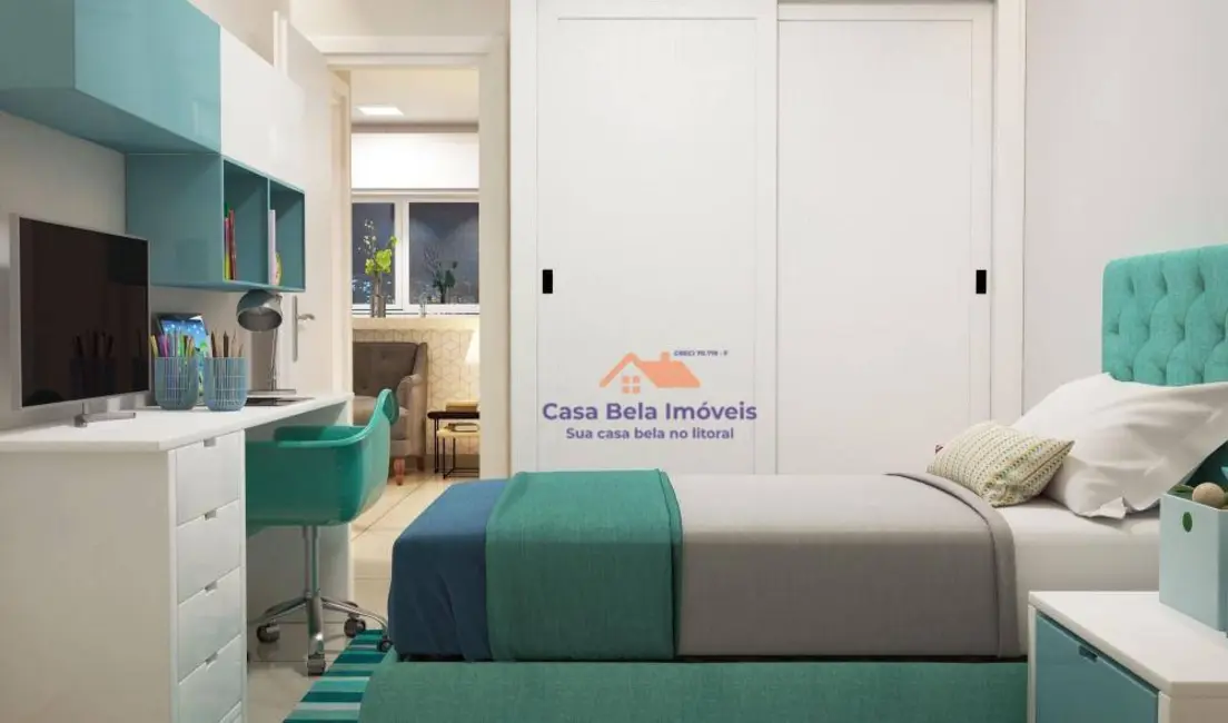 Foto 6 de Apartamento com 2 quartos à venda, 62m2 em Praia Grande - SP