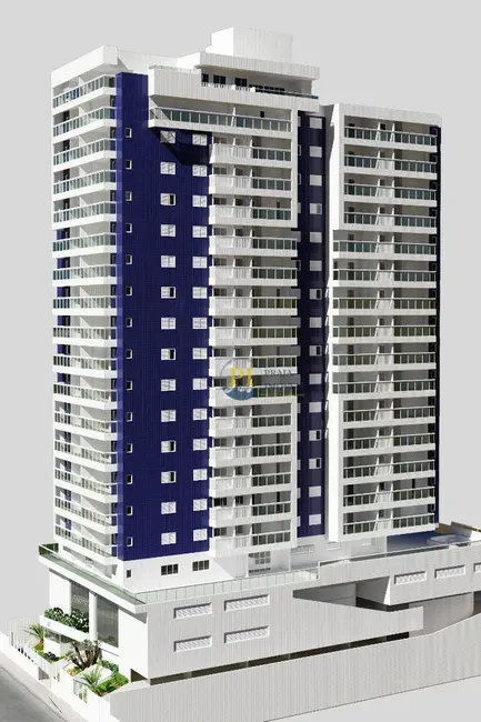 Foto 1 de Apartamento com 3 quartos à venda, 98m2 em Aviação, Praia Grande - SP