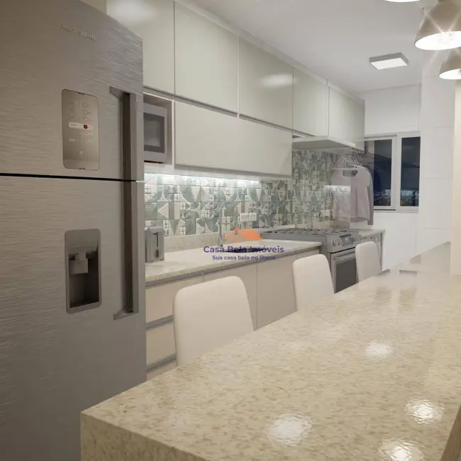 Foto 4 de Apartamento com 2 quartos à venda, 75m2 em Praia Grande - SP