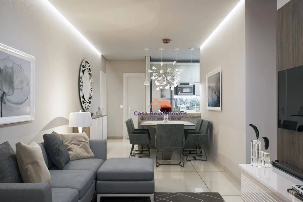 Foto 2 de Apartamento com 2 quartos à venda, 75m2 em Praia Grande - SP