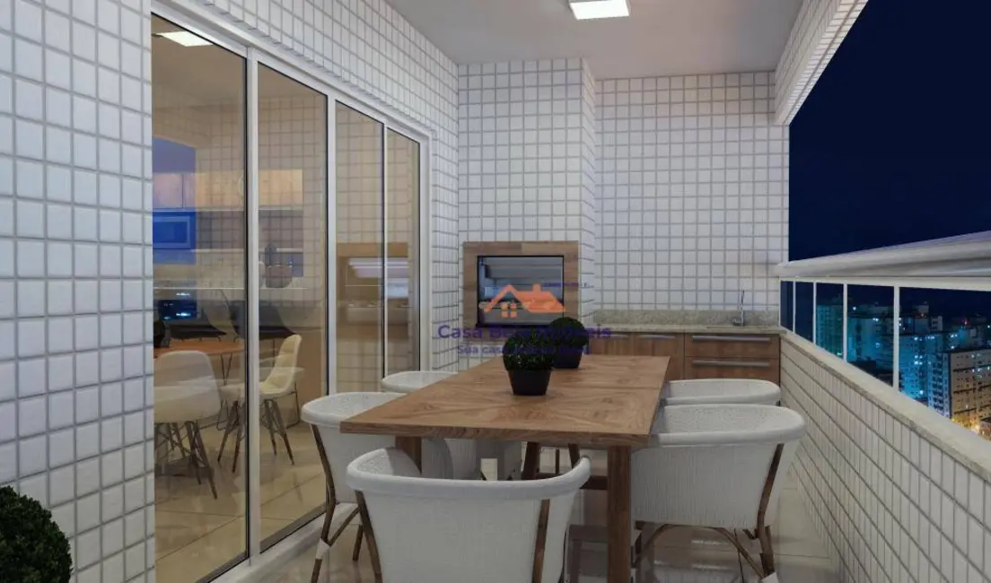 Foto 2 de Apartamento com 2 quartos à venda, 62m2 em Praia Grande - SP