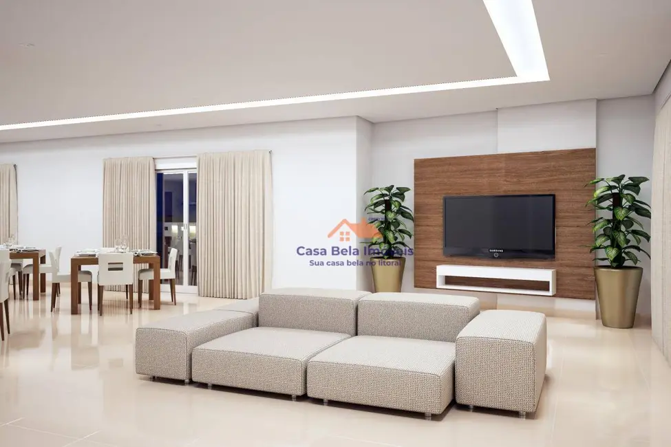 Foto 6 de Apartamento com 2 quartos à venda, 100m2 em Aviação, Praia Grande - SP