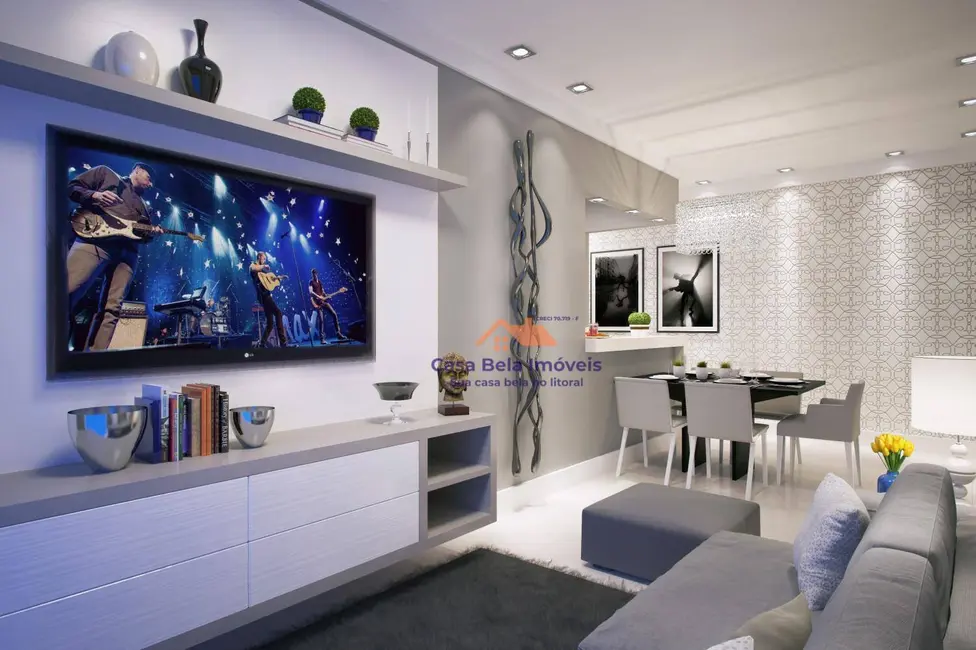 Foto 1 de Apartamento com 1 quarto à venda, 56m2 em Tupi, Praia Grande - SP