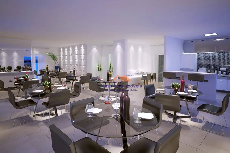 Foto 8 de Apartamento com 1 quarto à venda, 57m2 em Tupi, Praia Grande - SP