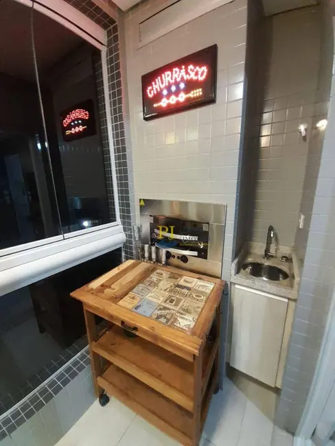 Foto 7 de Loft / Flat com 1 quarto à venda, 40m2 em Boqueirão, Praia Grande - SP