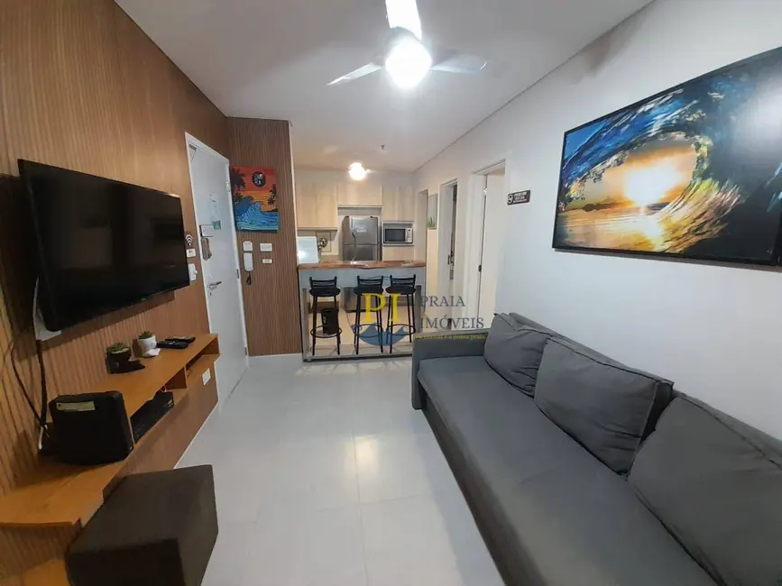 Foto 1 de Loft / Flat com 1 quarto à venda, 40m2 em Boqueirão, Praia Grande - SP