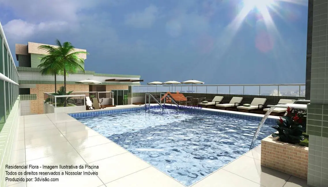 Apartamento com 1 quarto à venda, 48m2 em Canto do Forte, Praia Grande - SP - imagem 2 Foto 2 de Apartamento com 1 quarto à venda, 48m2 em Canto do Forte, Praia Grande - SP