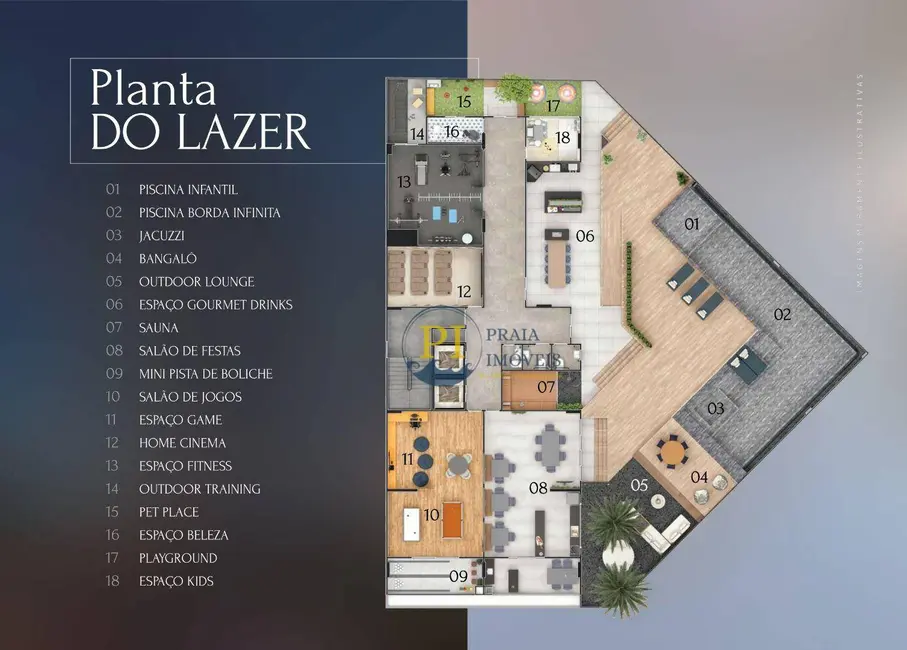 Apartamento com 1 quarto à venda, 47m2 em Praia Grande - SP - imagem 9 Foto 9 de Apartamento com 1 quarto à venda, 47m2 em Praia Grande - SP