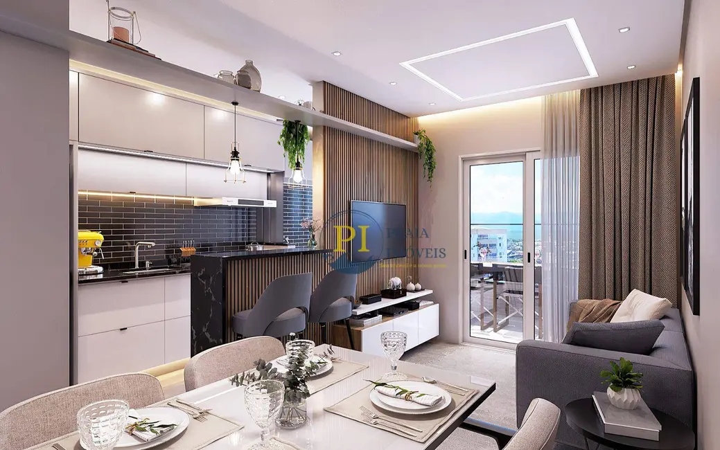 Apartamento com 1 quarto à venda, 47m2 em Praia Grande - SP - imagem 1 Foto 1 de Apartamento com 1 quarto à venda, 47m2 em Praia Grande - SP